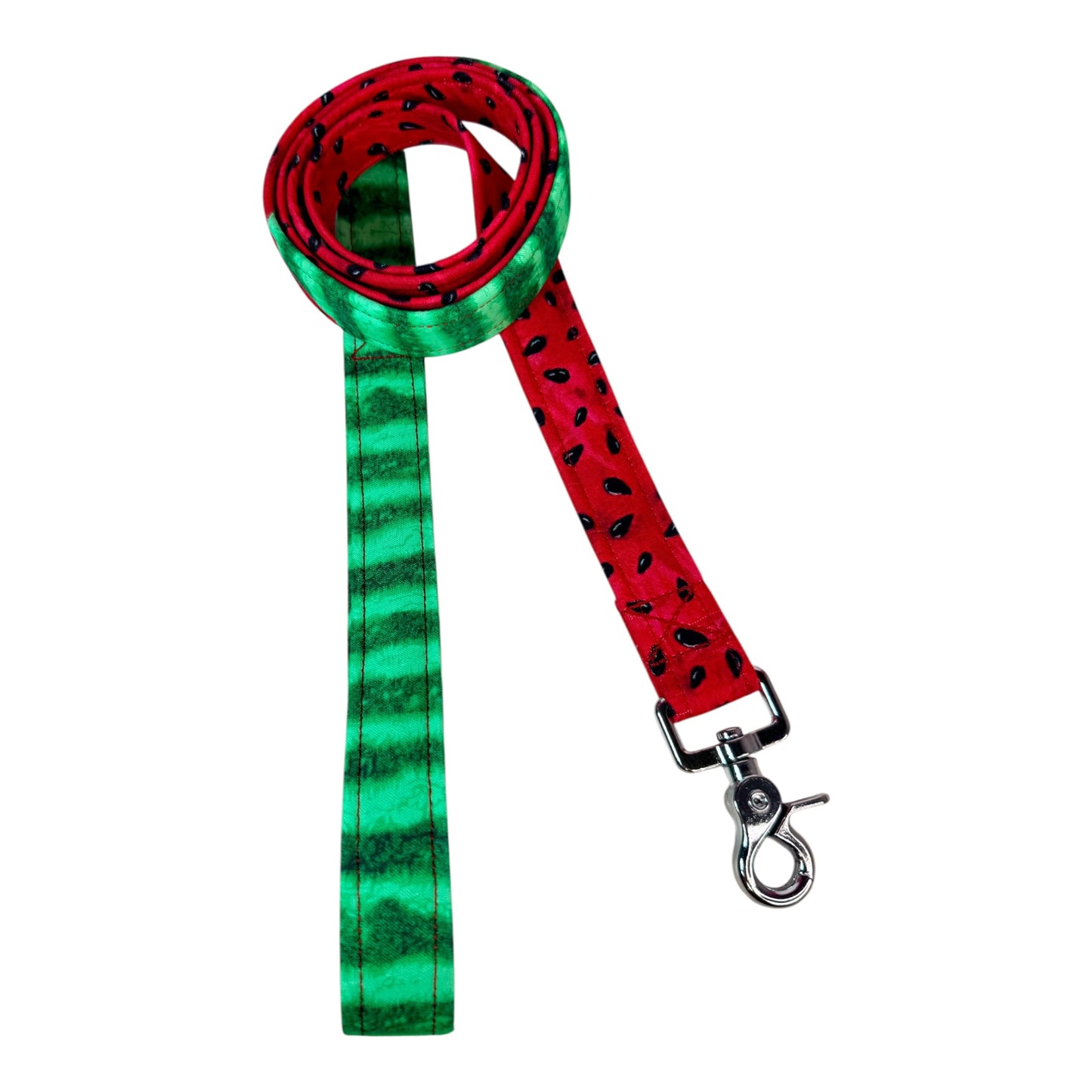 Watermelon martingale dog collar - No buckle, gentle choke training collar, or leash