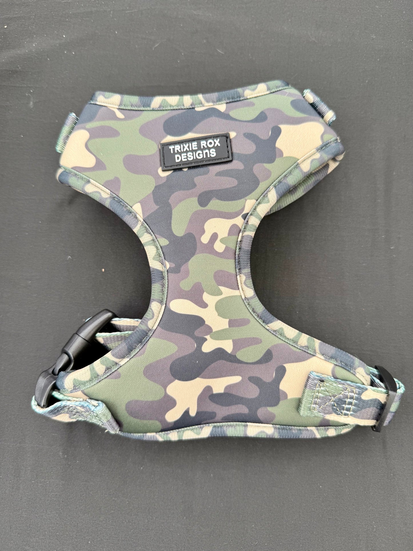 Soft Neoprene dog harness: Harness only and Harness and Leash set option - 9 print options available