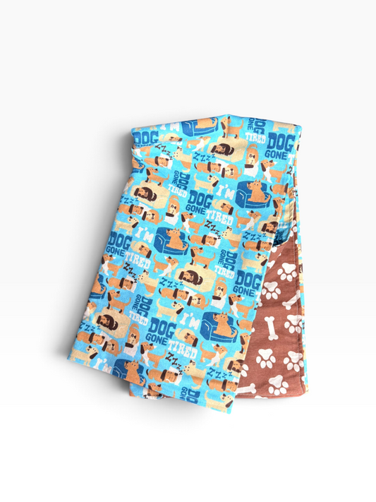Dogs flannel pet blanket