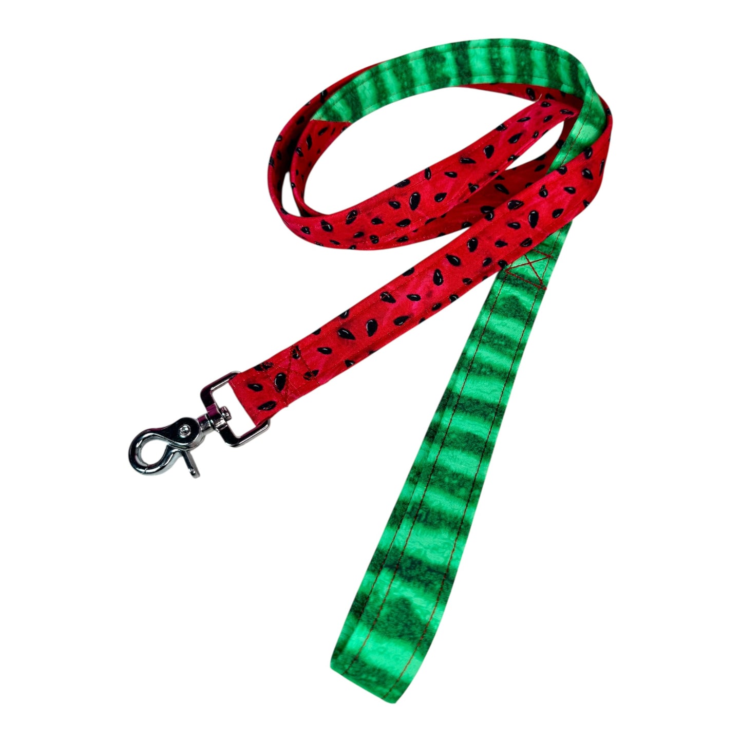 Watermelon martingale dog collar - No buckle, gentle choke training collar, or leash