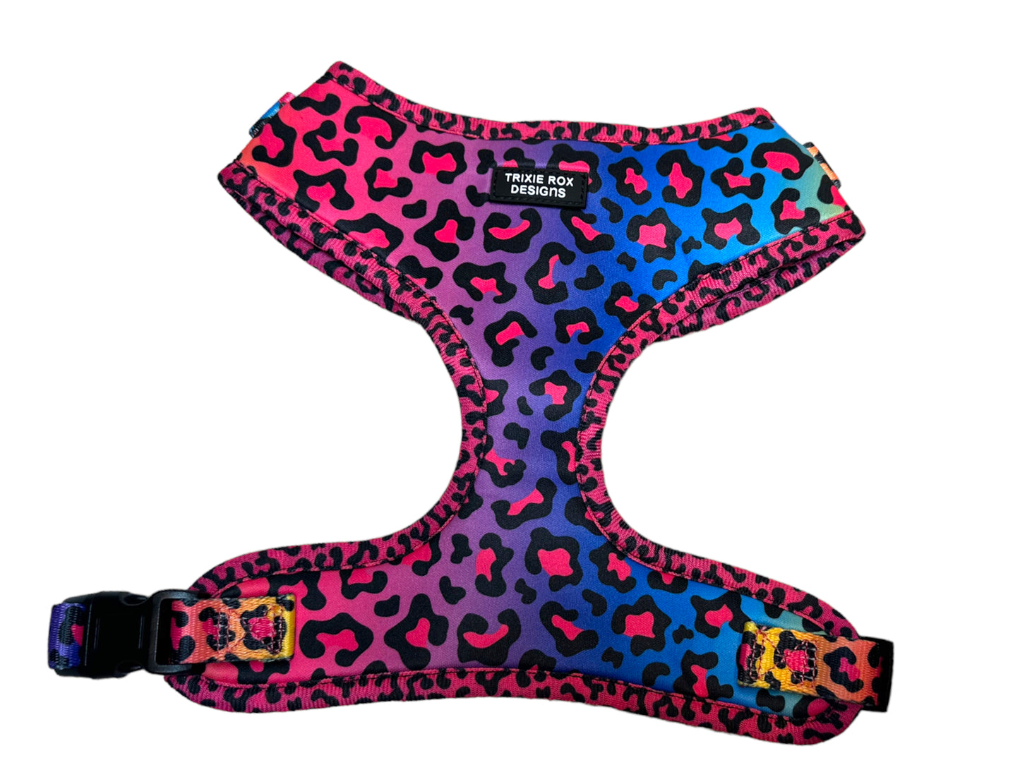 Soft Neoprene dog harness: Harness only and Harness and Leash set option - 9 print options available
