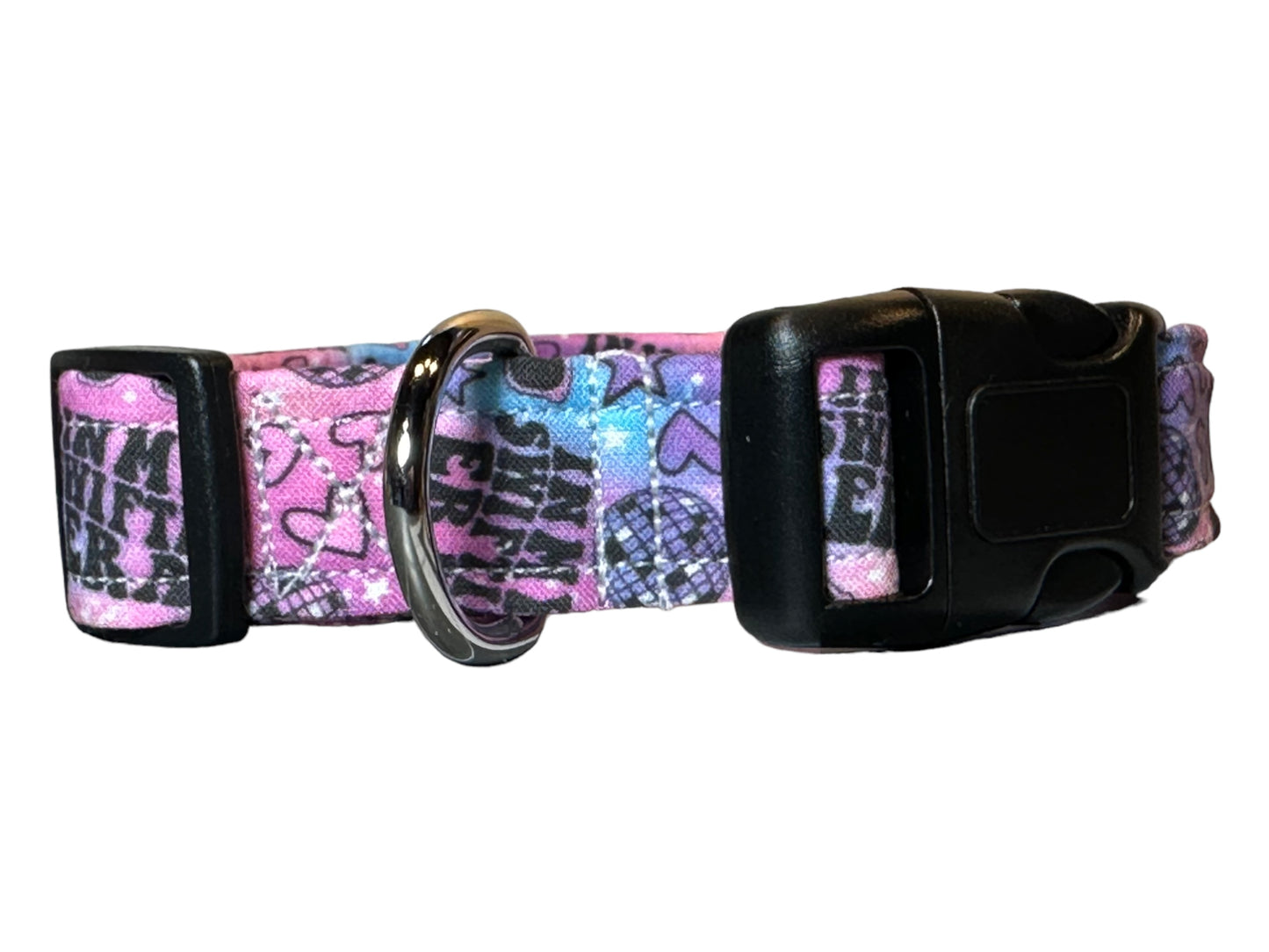 I’m in my Swiftie era dog collar - multiple colors - Handmade dog collar