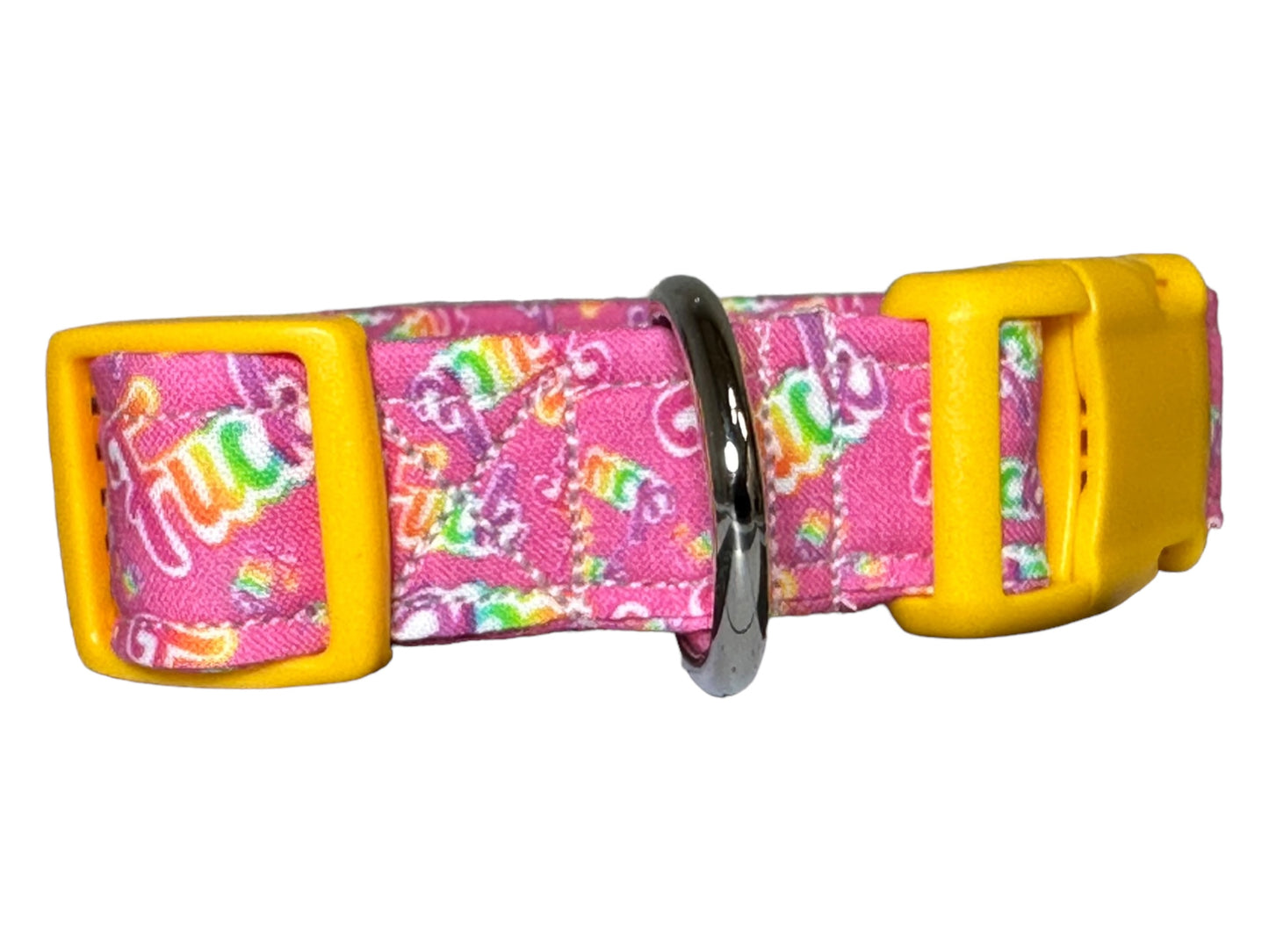 90’s Fuck dog collar - handmade side release dog collar