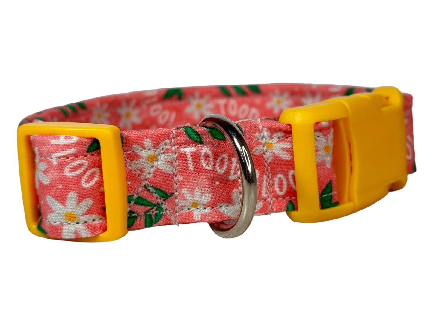 Toodaloo dog collar, handmade side release adjustable collar