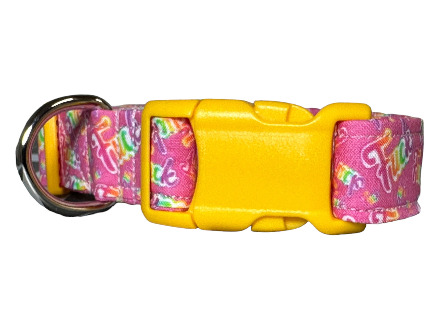 90’s Fuck dog collar - handmade side release dog collar