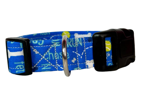 It’s a Dogs Life Dog collar, handmade side release dog collar
