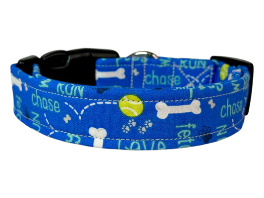 It’s a Dogs Life Dog collar, handmade side release dog collar