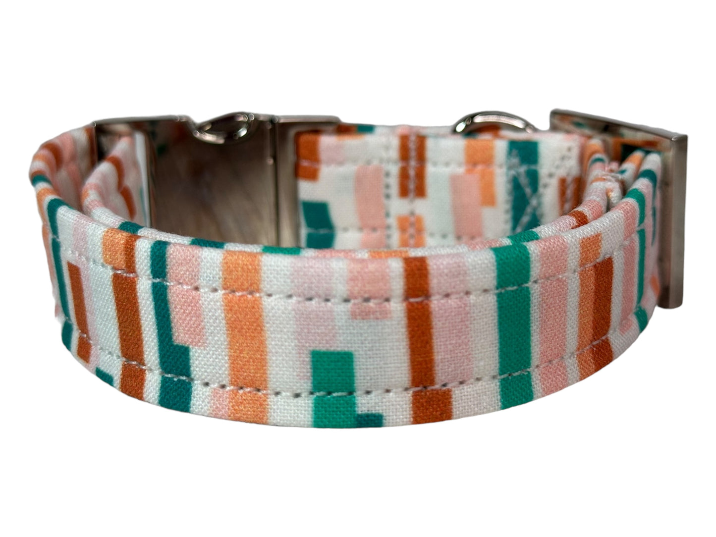 Personalized Engraved Dog collar - Metal Side release dog collar