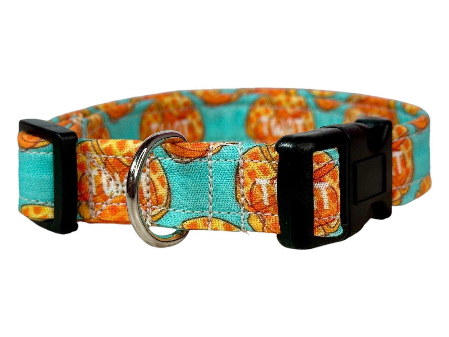 Twat Waffle dog collar, handmade side release dog collar