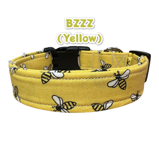 Bee Dog Collar, dog collar boy, yellow honey bee dog collar, Side release adjustable, dog collar girl, collars for dogs