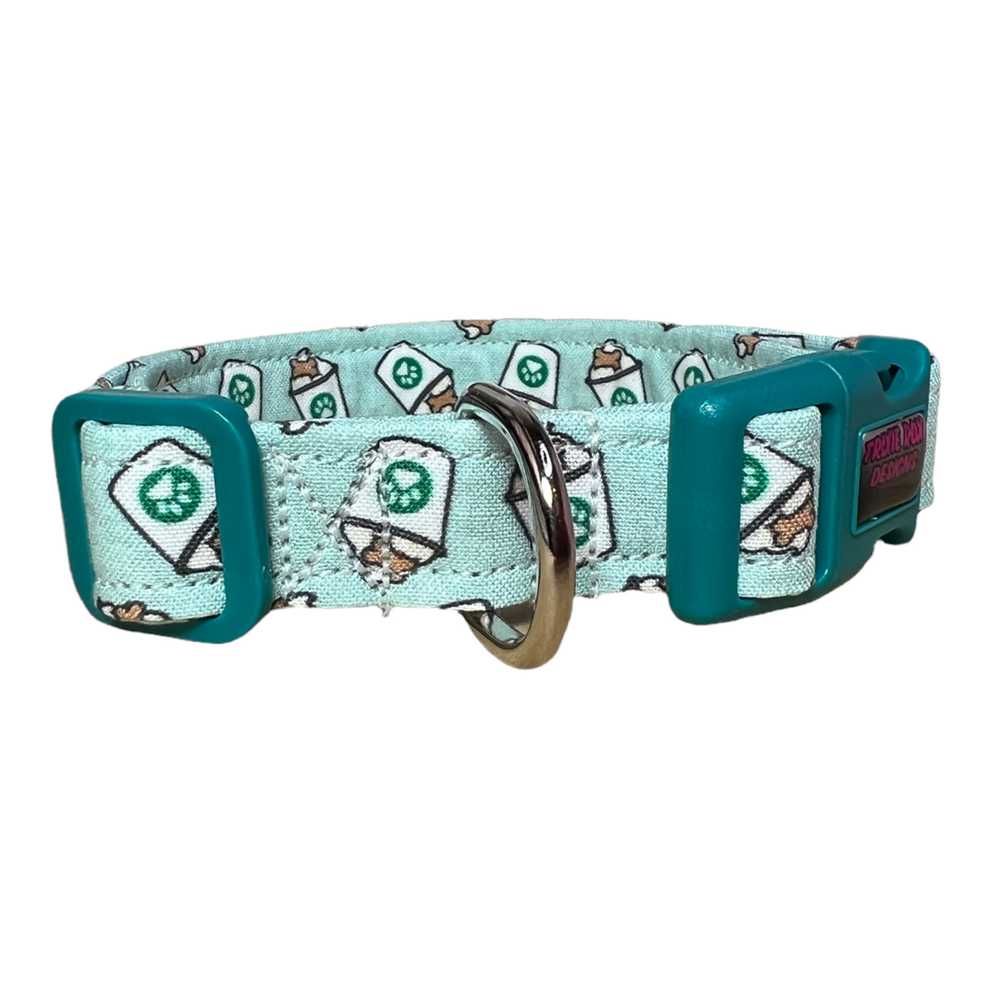 Puppacino dog collar, coffee lover dog collar, collar for dogs, girl dog collar, boy dog collar, pup cup dog collar, cat collar