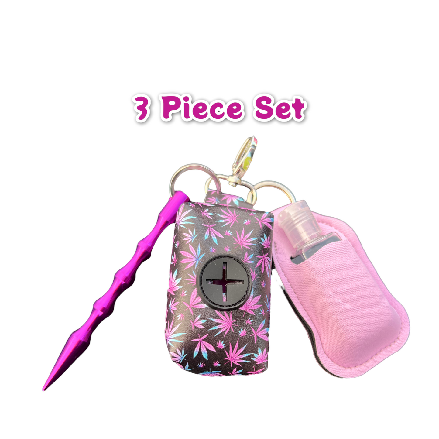 Hemp themed Dog poop bag holder, dog waste bag holder, faux leather poop bag dispenser, dog waste bag dispenser, vegan leather poop bag