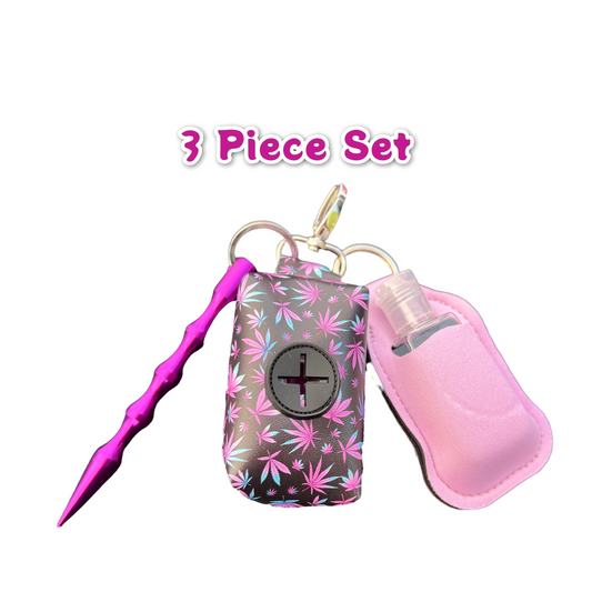 Hemp themed Dog poop bag holder, dog waste bag holder, faux leather poop bag dispenser, dog waste bag dispenser, vegan leather poop bag