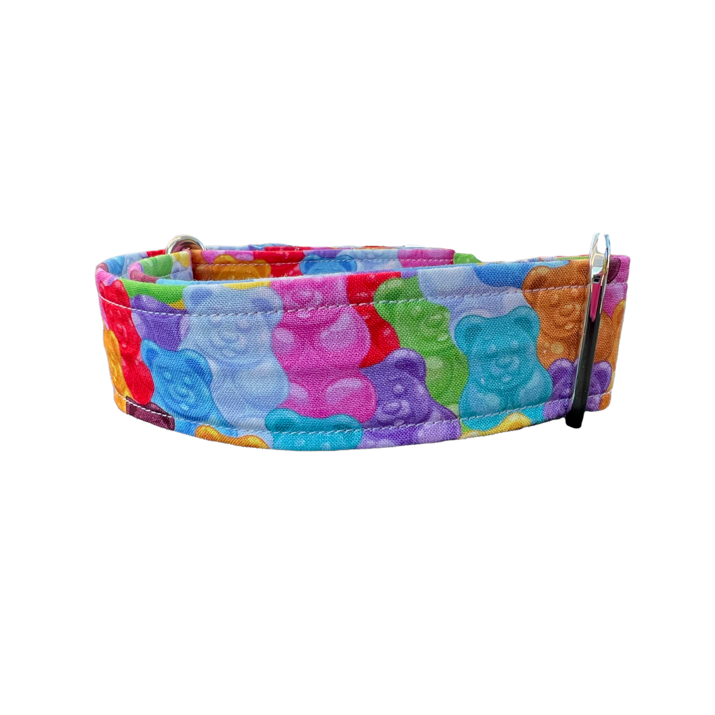 Gummy bear martingale dog collar