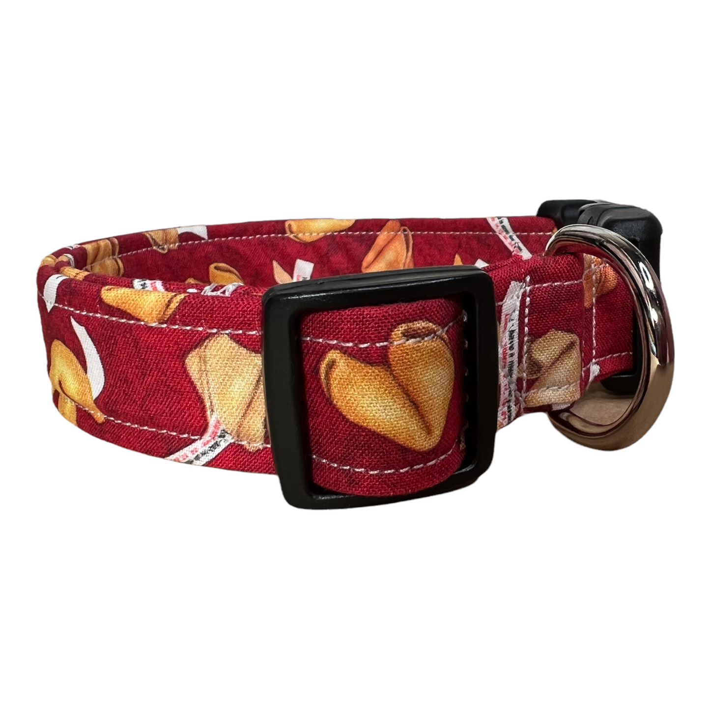 Fortune cookie dog collar, food dog collar, funny dog collar, quick release collar, collar for dogs, boy dog collar, girl dog collar