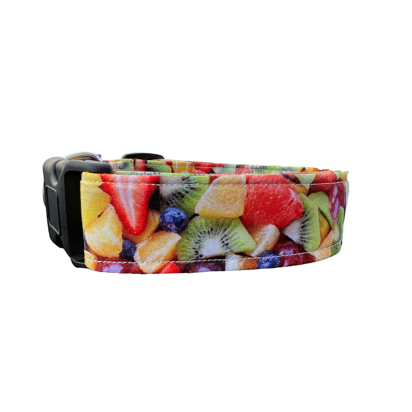 Fruit dog collar - adjustable side release - funny food dog collar