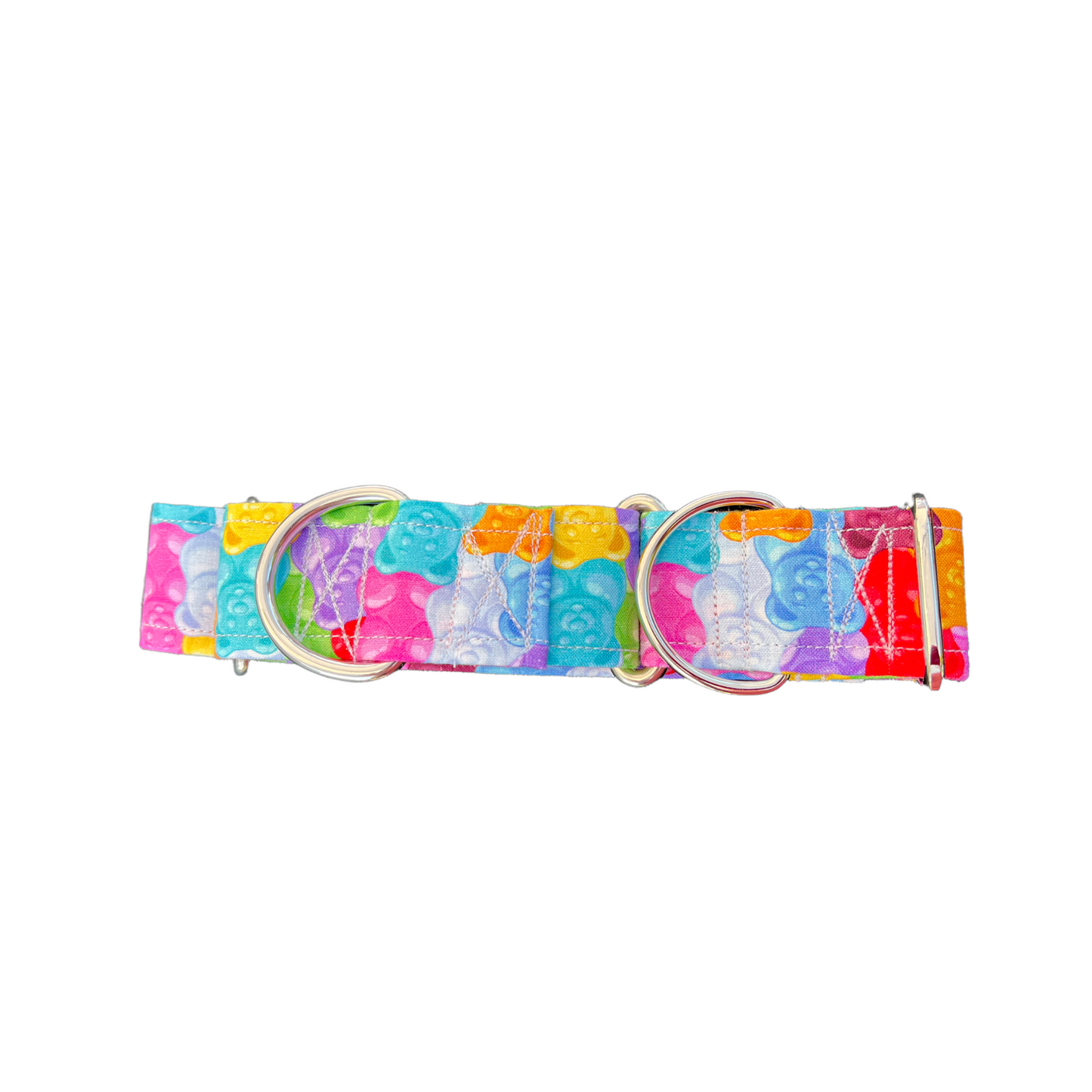 Gummy bear martingale dog collar