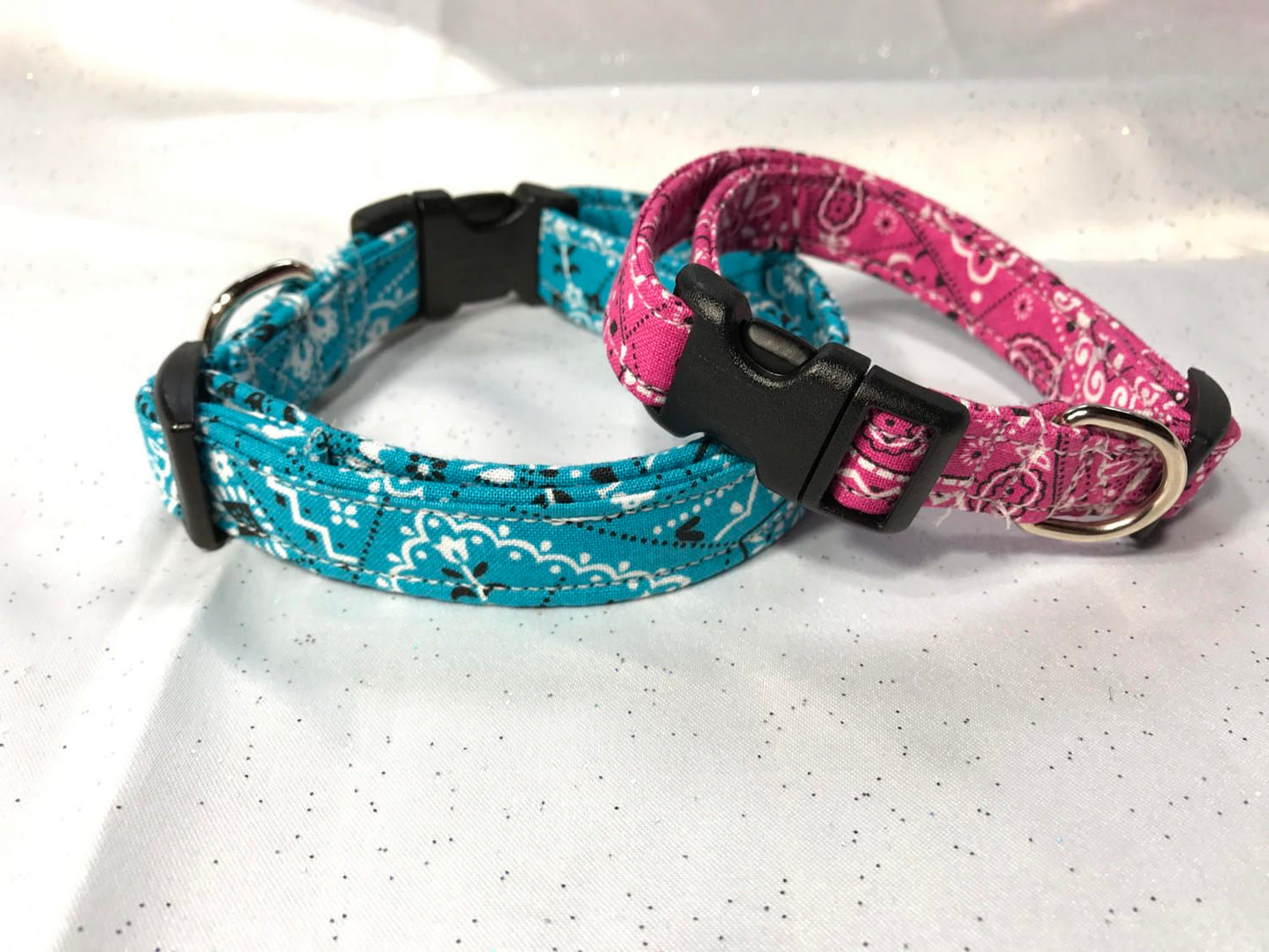 Bandana Dog Collar, girl dog collar, boy dog collar, dog collar, adjustable collar, buckle dog collar, nylon collar, bandana, handkerchief