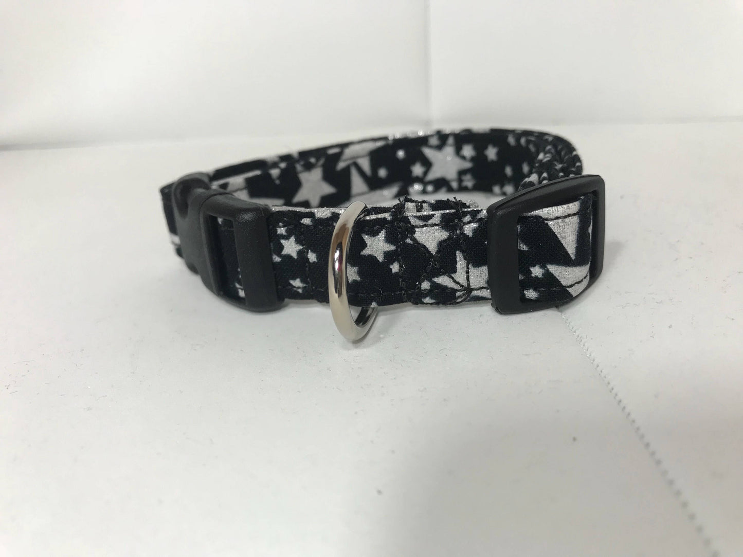 Dog Collar, dog collar girl, dog collar boy, martingale collar, adjustable collar, buckle dog collar, sparkle stars, sparkles, stars,
