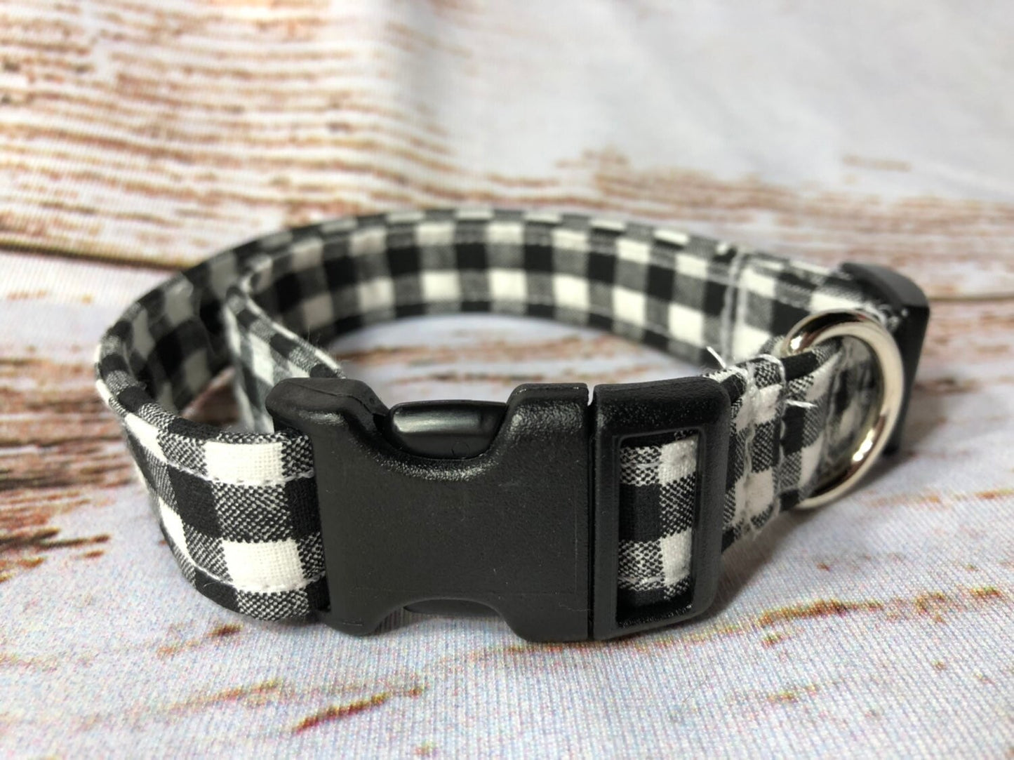 Dog Collar, dog collar girl, dog collar boy, martingale collar, adjustable collar, plaid dog collar, buffalo check, buffalo plaid