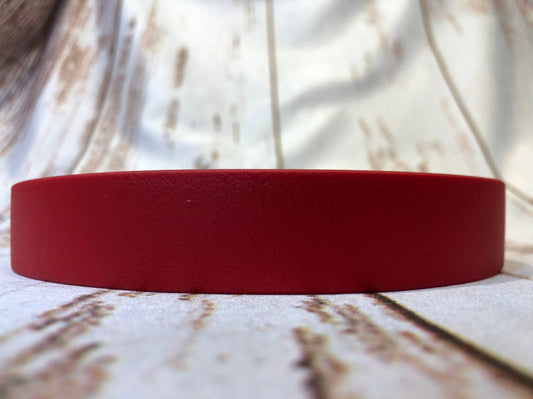 Biothane dog collar, red dog collar, dog collar, buckle dog collar, waterproof collar, dog collar unisex, vegan leather dog collar, red