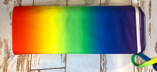 Dog Collar, girl dog collar, rainbow ombre dog collar, martingale, adjustable collar, buckle collar, rainbow collar, pride, rainbow, pride month