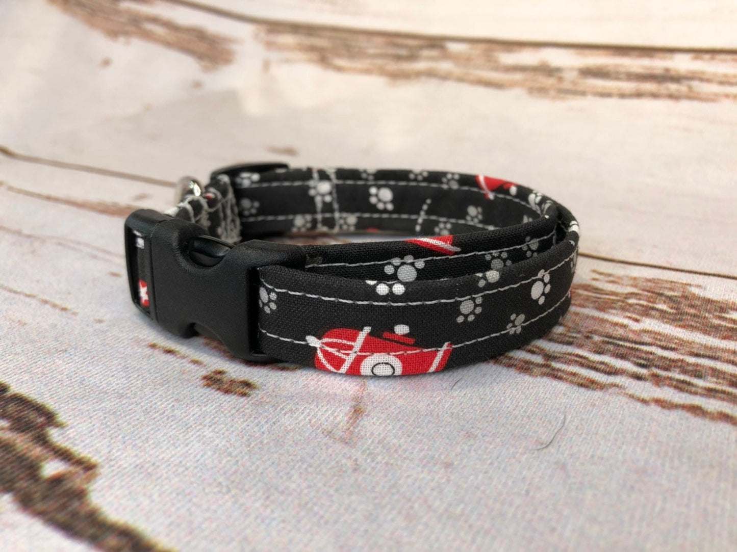 Dog Collar, boy dog collar, martingale collar, adjustable collar, buckle dog collar, martingale, nylon, combination collar, fire hydrants