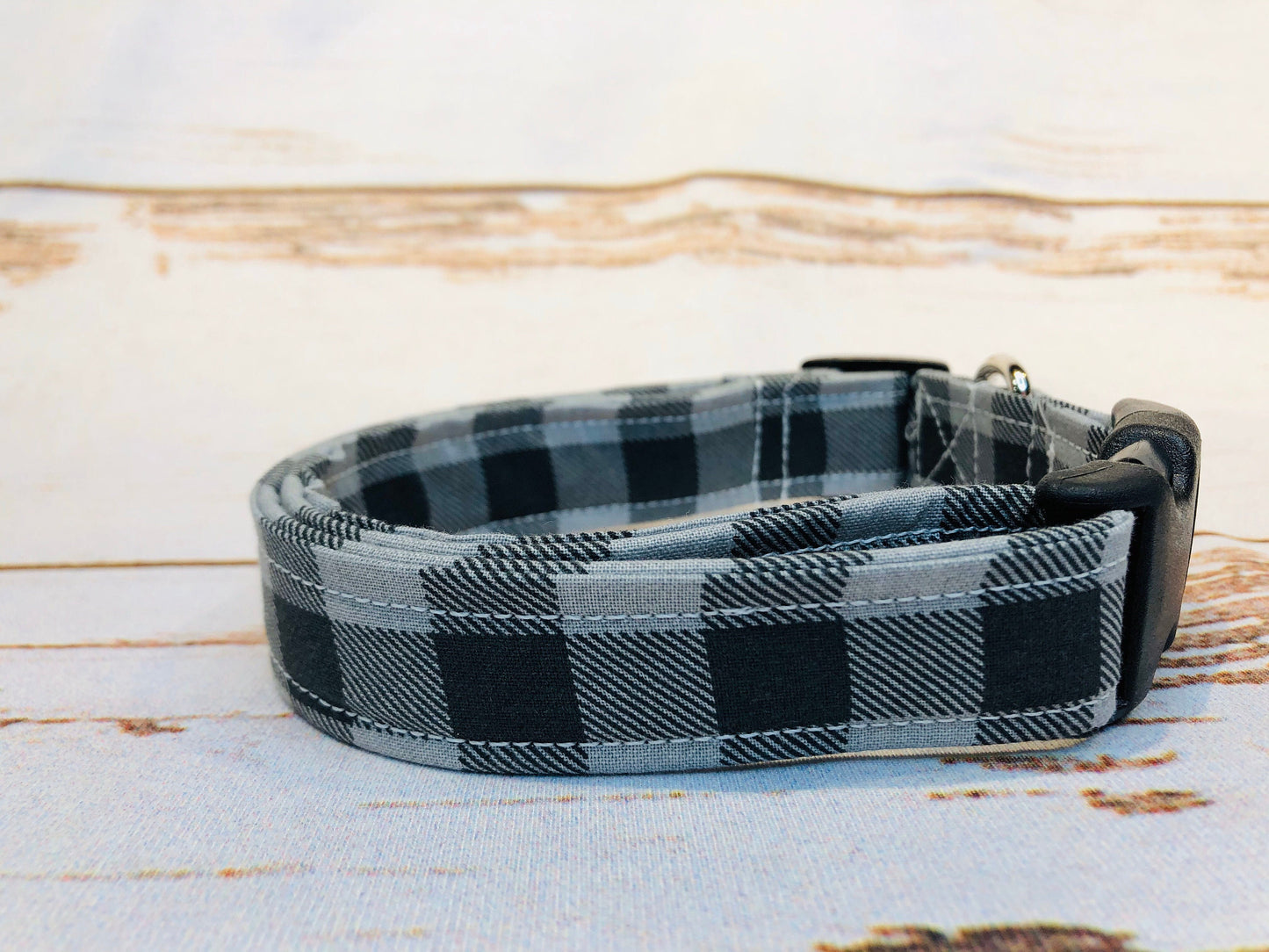 Dog Collar, dog collar girl, dog collar boy, martingale collar, adjustable collar, buckle dog collar, buffalo check, buffalo plaid