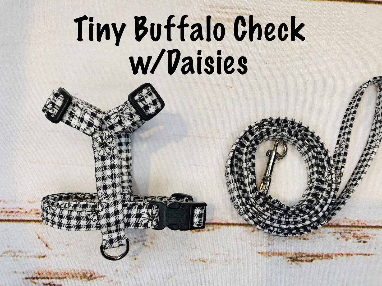 Dog harness, Harness leash set, matching leash, step in harness, standard harness, plaid dog harness, buffalo plaid, buffalo check, plaid,