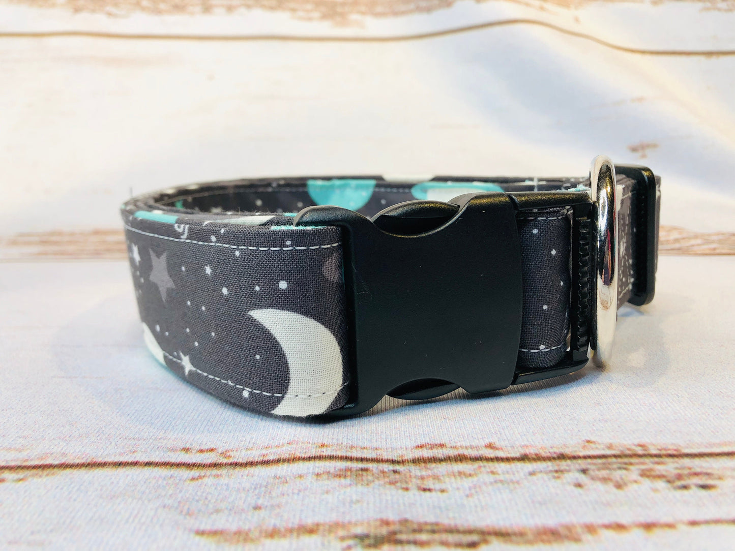 Galaxy Dog Collar, girl dog collar, boy dog collar, solar system collar, adjustable collar, buckle dog collar, cosmic, space, universe, galaxy