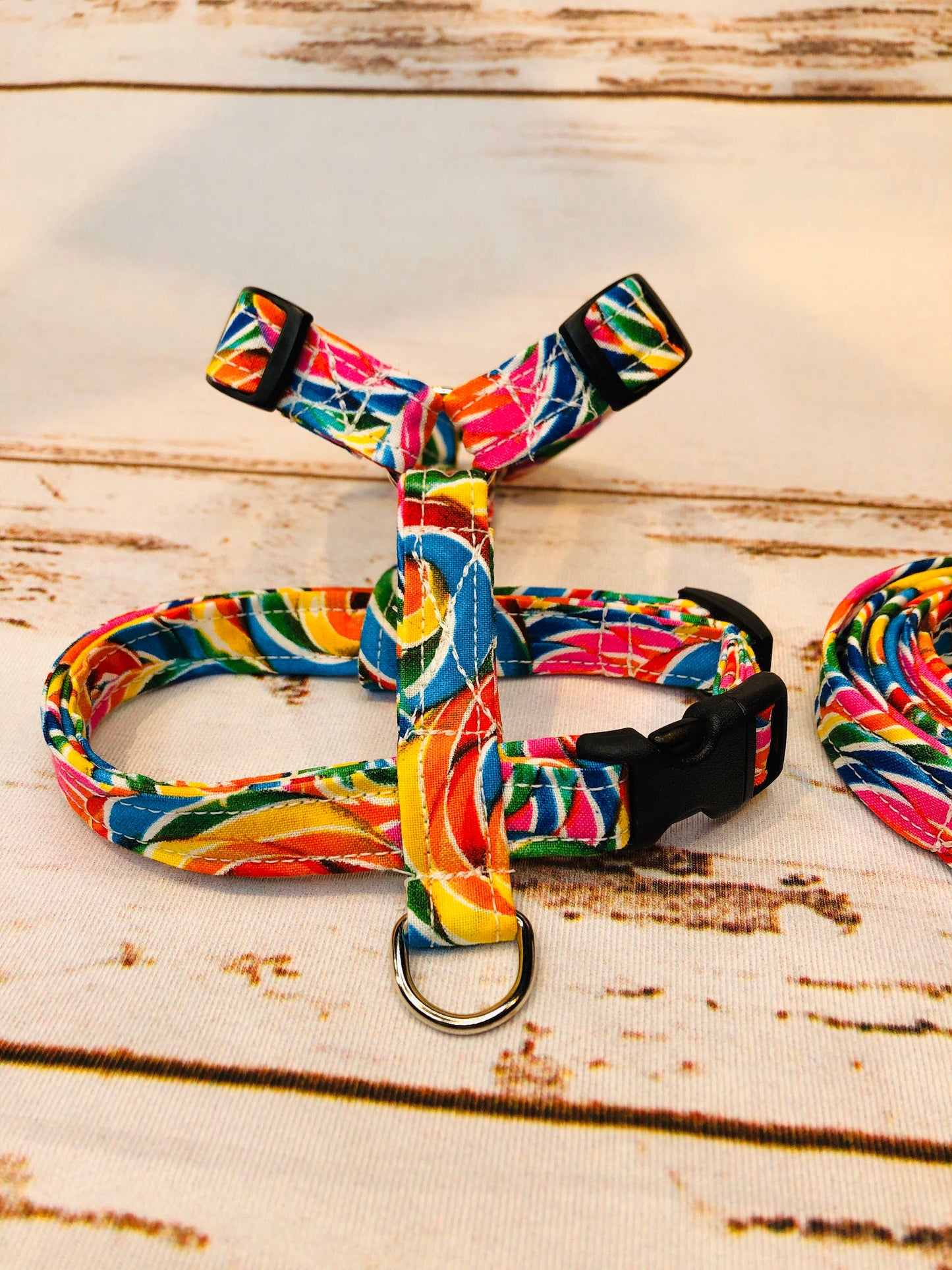 Dog harness, Harness and leash, step in harness, standard harness, dog halter, dog harness set, dog halter, cute dog harness, lollipops