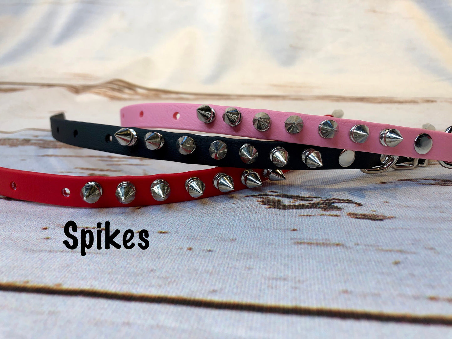 Biothane Dog collar, waterproof dog collar, extra small dog collar, spiked dog collar, rhinestone dog collar, Dog collar, Biothane