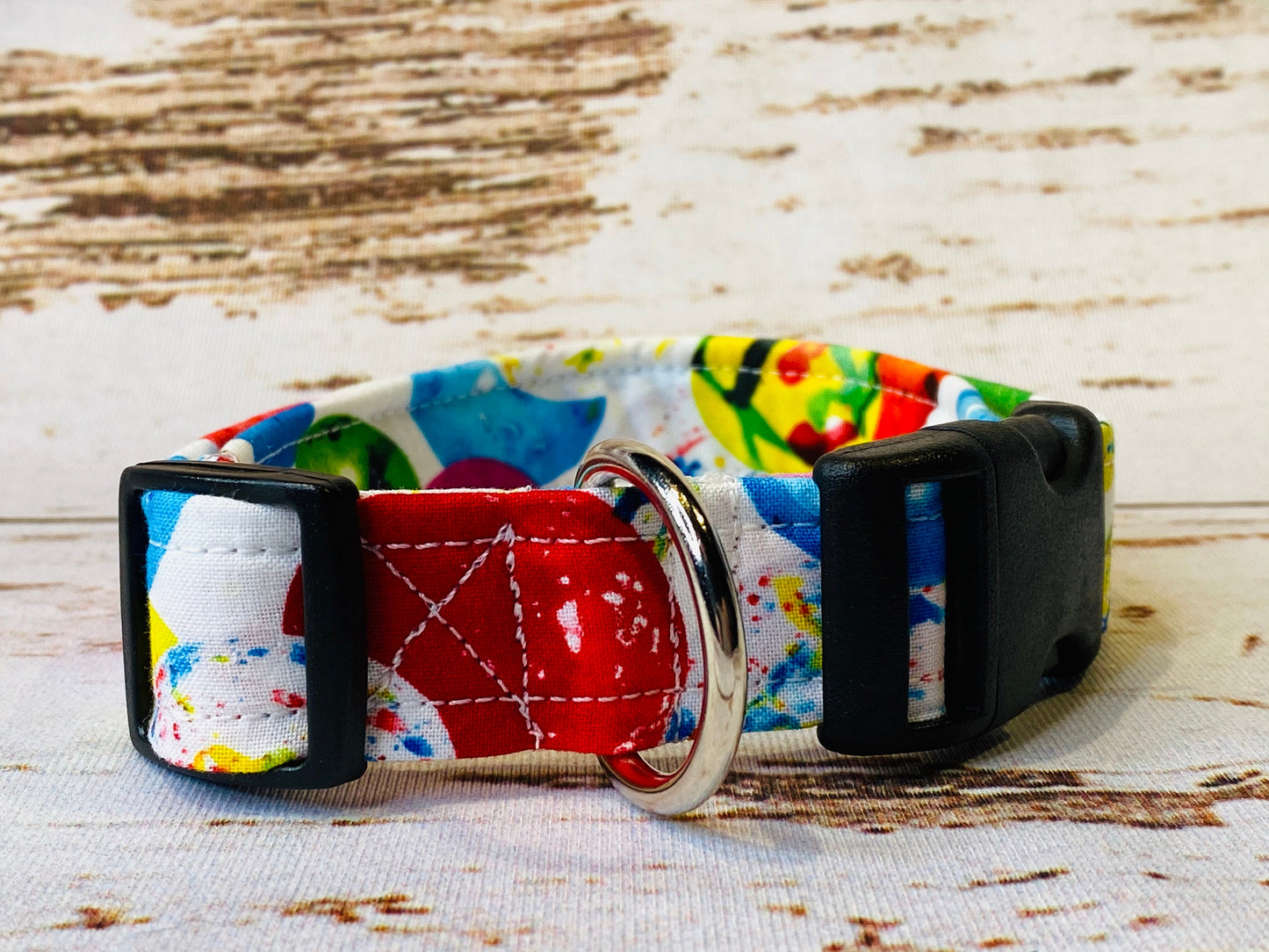 Dog Collar, dog collar female, colorful dog collar, martingale collar, adjustable collar, buckle dog collar, sweet tooth, bubble gum