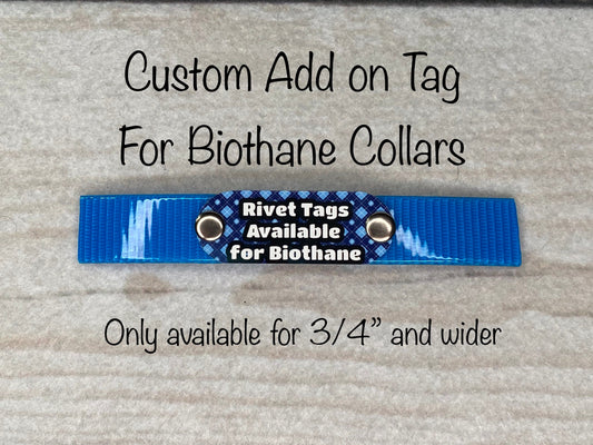 Pet ID tag, Dog tag, dog id tag, custom pet tag, silent pet tag, personalized dog tag, Pet identification tag, Rivet pet tag, pet tag