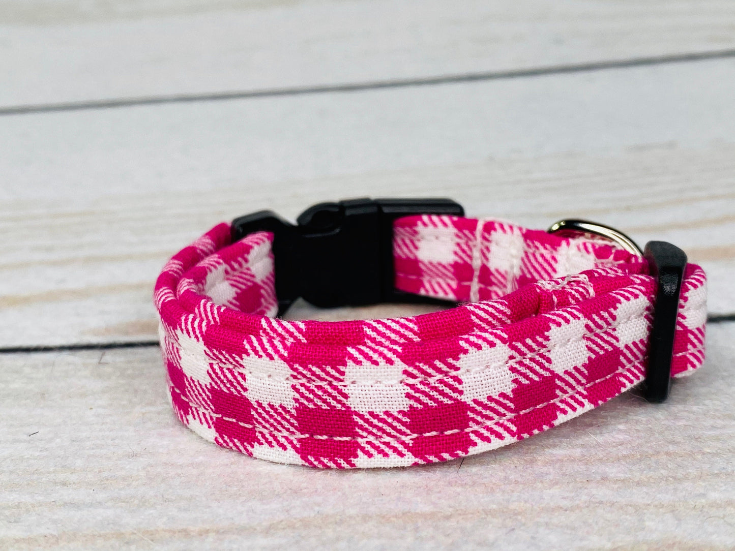 Dog Collar, dog collar girl, dog collar boy, martingale collar, adjustable collar, plaid dog collar, buffalo check, buffalo plaid