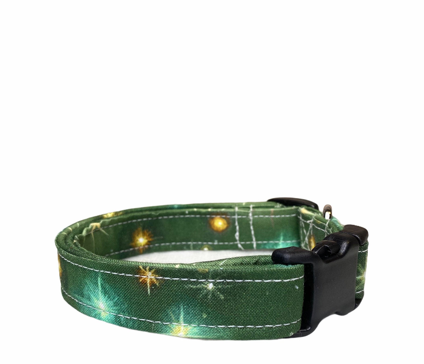 Dog Collar, girl dog collar, boy dog collar, Christmas collar, adjustable collar, holiday pet, Christmas Dog Collar, green dog collar