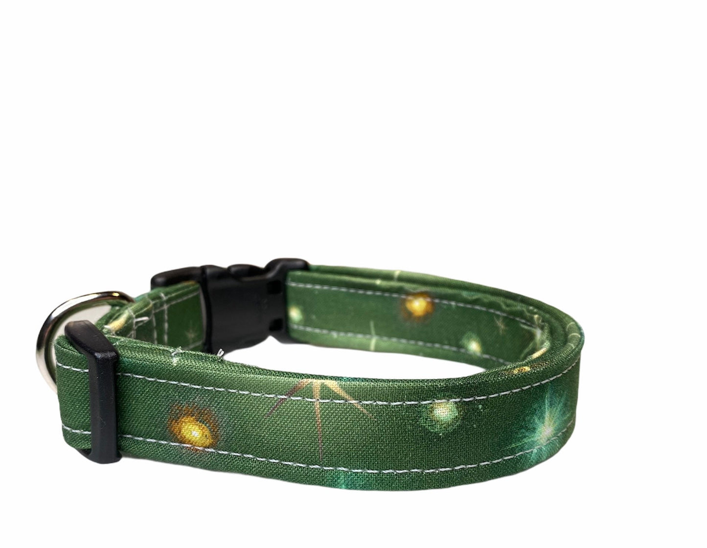 Dog Collar, girl dog collar, boy dog collar, Christmas collar, adjustable collar, holiday pet, Christmas Dog Collar, green dog collar
