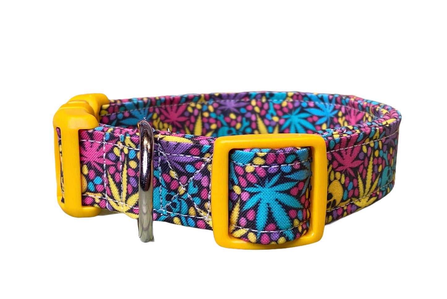Dog collar, weed dog collar, marijuana dog collar, marijuana, weed, skull dog collar, funny dog collar, eco friendly dog collar, cat collar