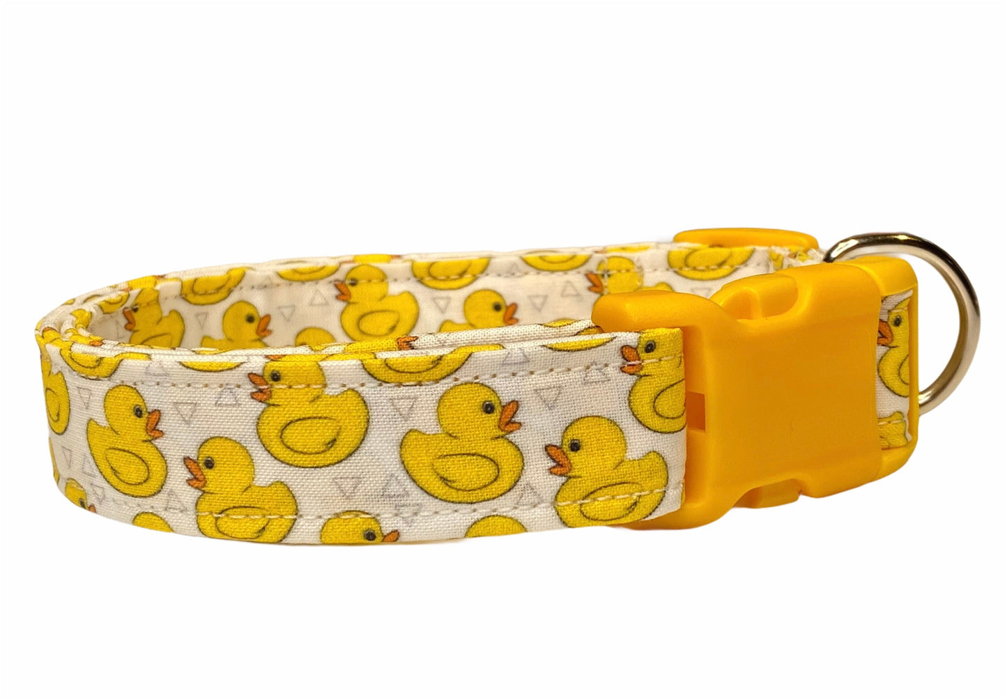 Rubber Ducky Dog collar, rubber duck, duck dog collar, rubber ducky collar, cat collar, eco friendly collar, adjustable collar, yellow, duck