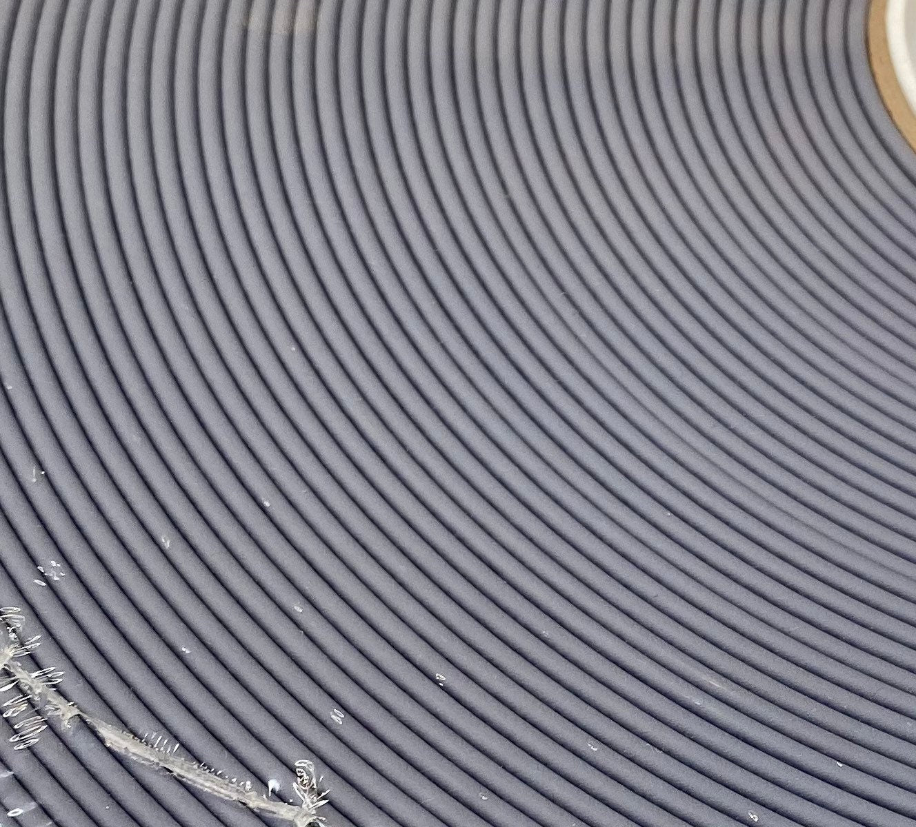 Biothane dog collar, gray dog collar, dog collar, buckle dog collar, waterproof collar, slate gray, rose gold hardware, gray biothane collar