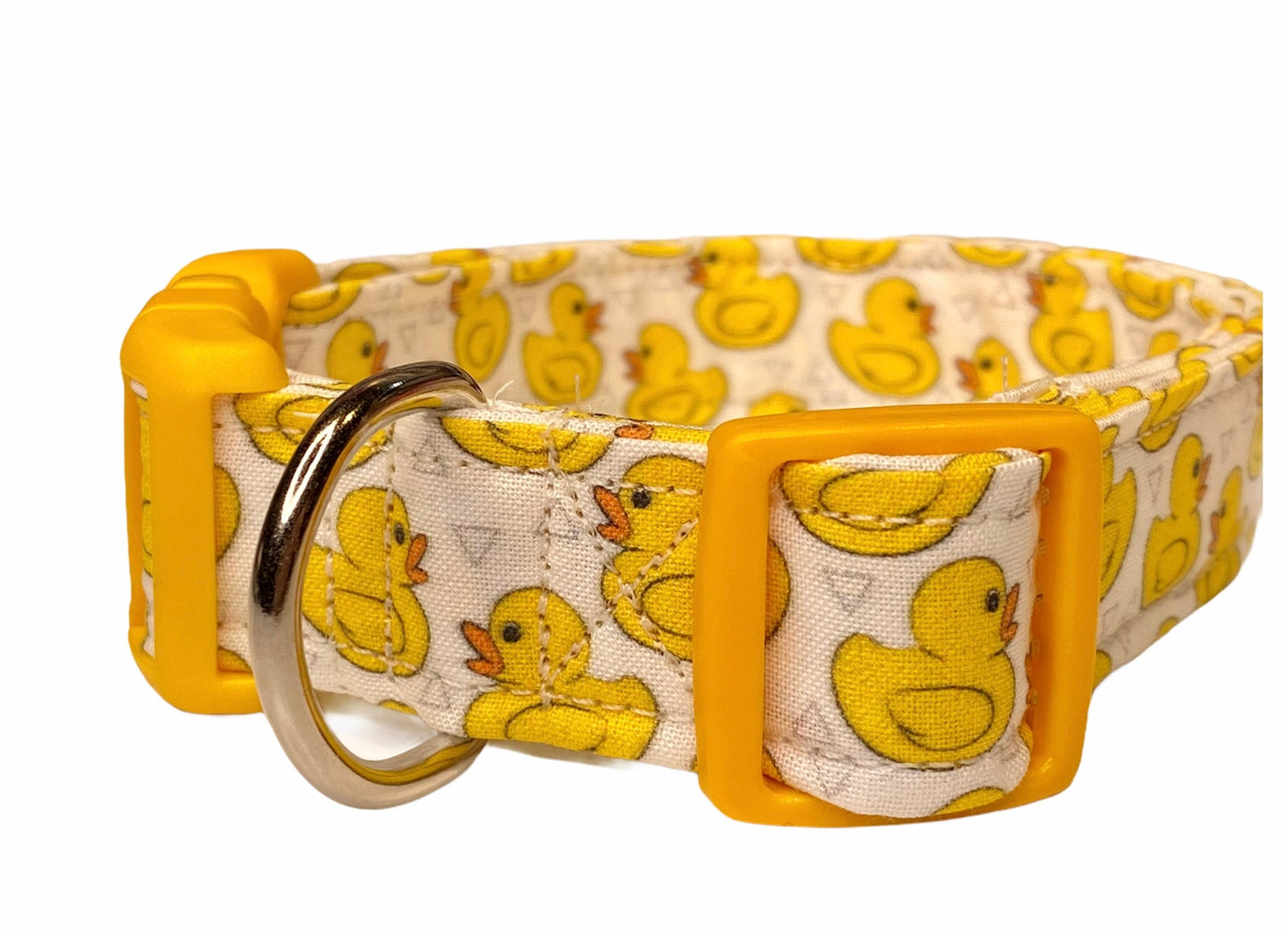 Rubber Ducky Dog collar, rubber duck, duck dog collar, rubber ducky collar, cat collar, eco friendly collar, adjustable collar, yellow, duck