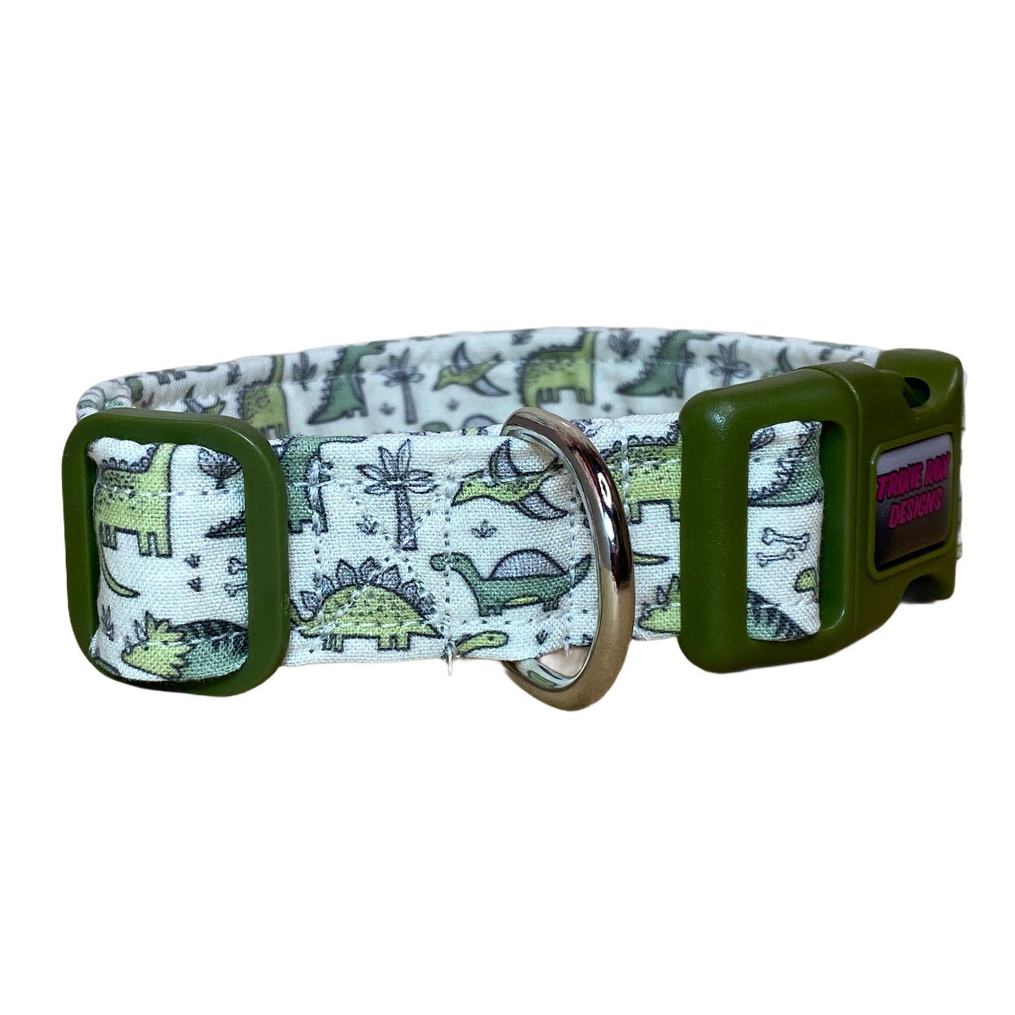 Dinosaur dog collar, dog collar, Dino collar, dinosaur collar, washable, fabric dog collar, eco friendly collar, dinosaur, dog collar boy