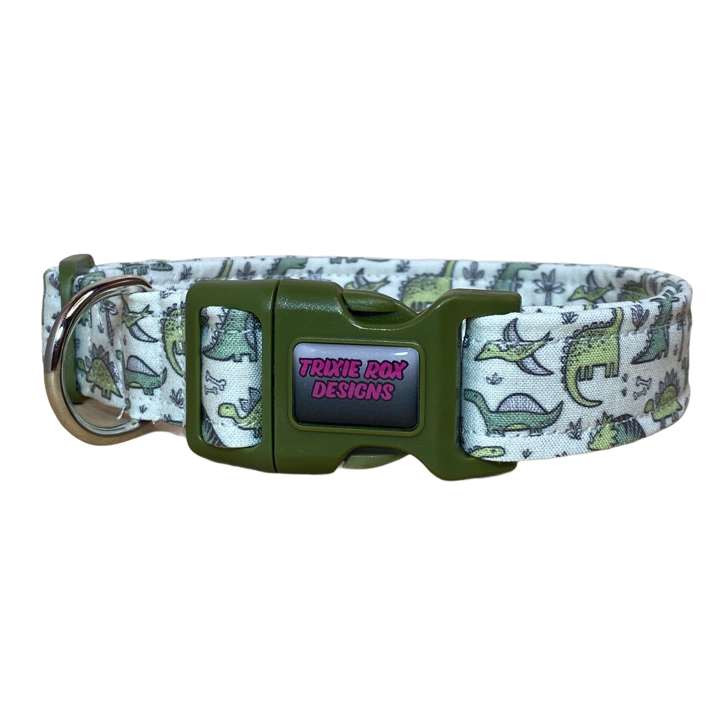 Dinosaur dog collar, dog collar, Dino collar, dinosaur collar, washable, fabric dog collar, eco friendly collar, dinosaur, dog collar boy