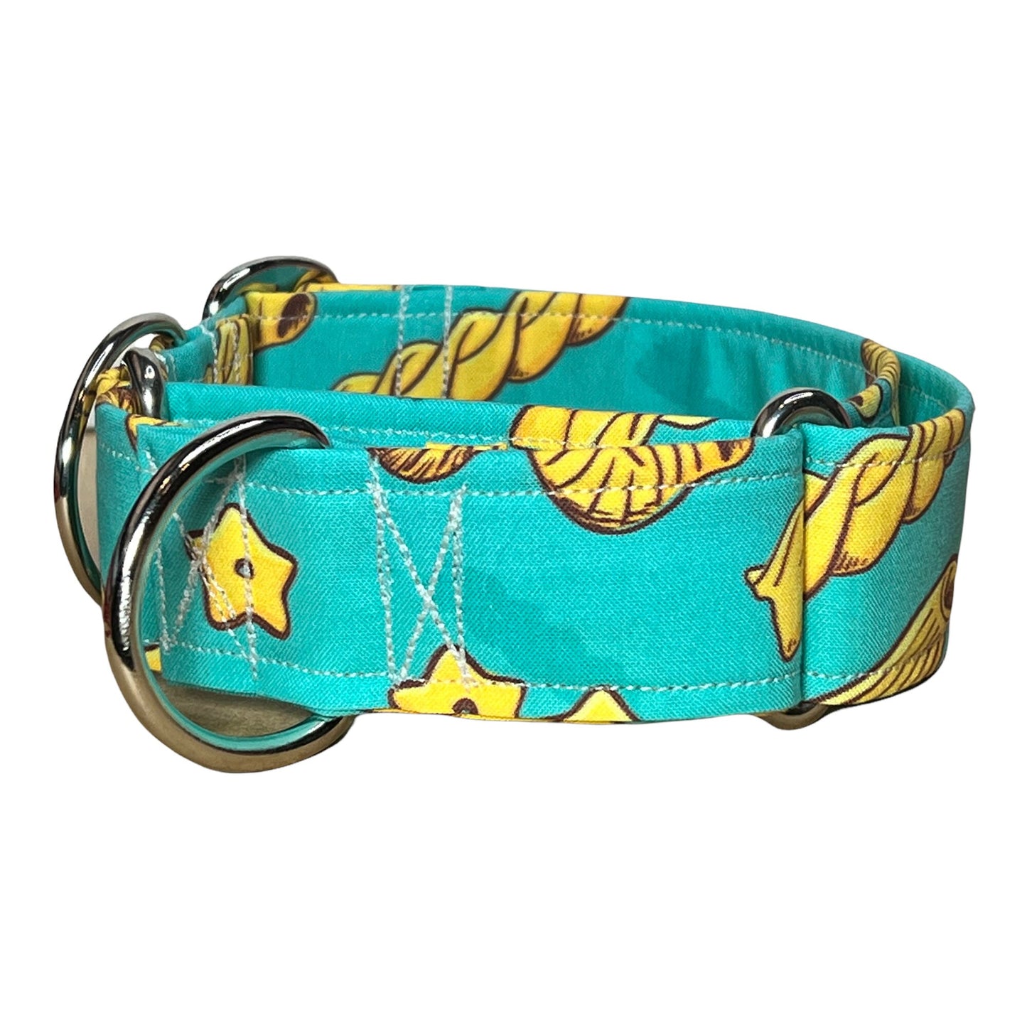 Pasta Martingale dog collar, adjustable martingale dog collar, choke collar, washable martingale collar, noodles, funny martingale collar