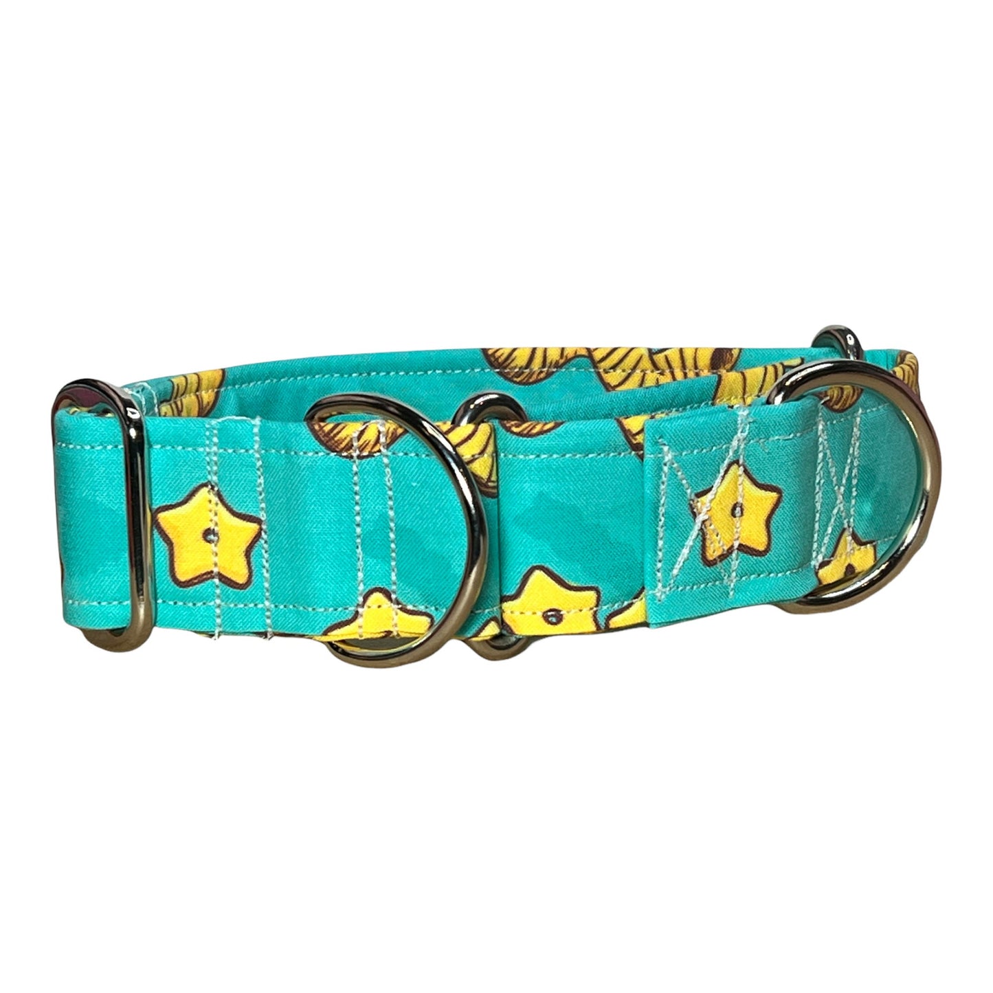 Pasta Martingale dog collar, adjustable martingale dog collar, choke collar, washable martingale collar, noodles, funny martingale collar