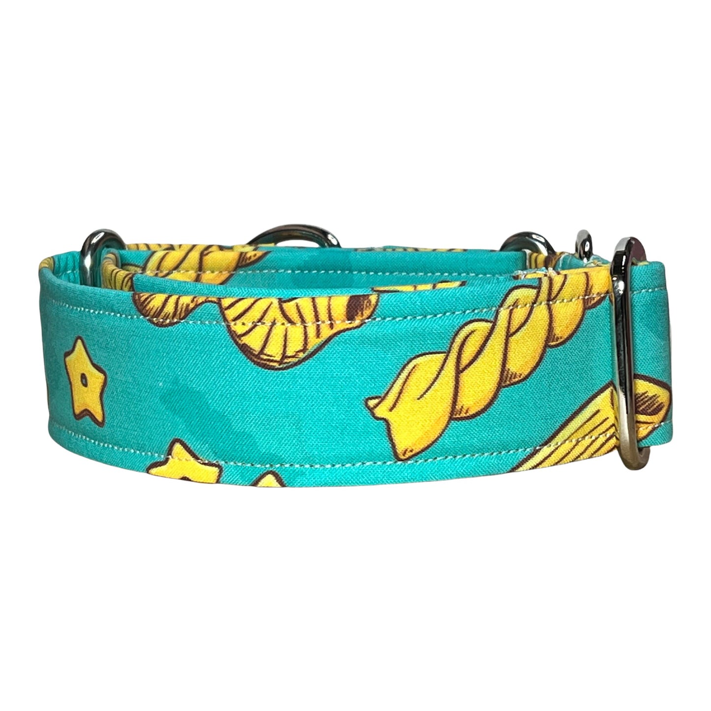 Pasta Martingale dog collar, adjustable martingale dog collar, choke collar, washable martingale collar, noodles, funny martingale collar